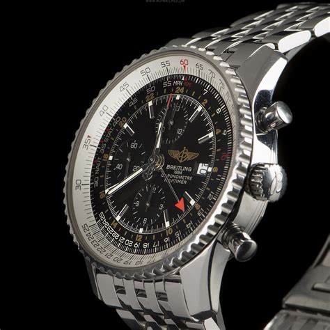 breitling navitimer chrono black dial a24322|Breitling watch a24322 price.